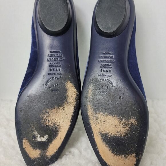 Salvatore Ferragamo Creations Archives 1961 Limited Edition 395/2000 Ballet Flat - Picture 12 of 12